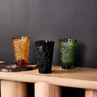 lalique merles et raisins vase small black