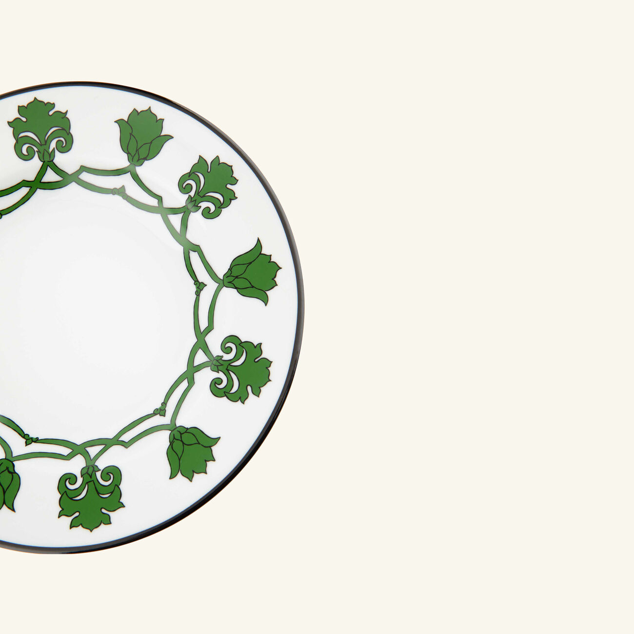 pinto paris jaipur soup plate green 22cm