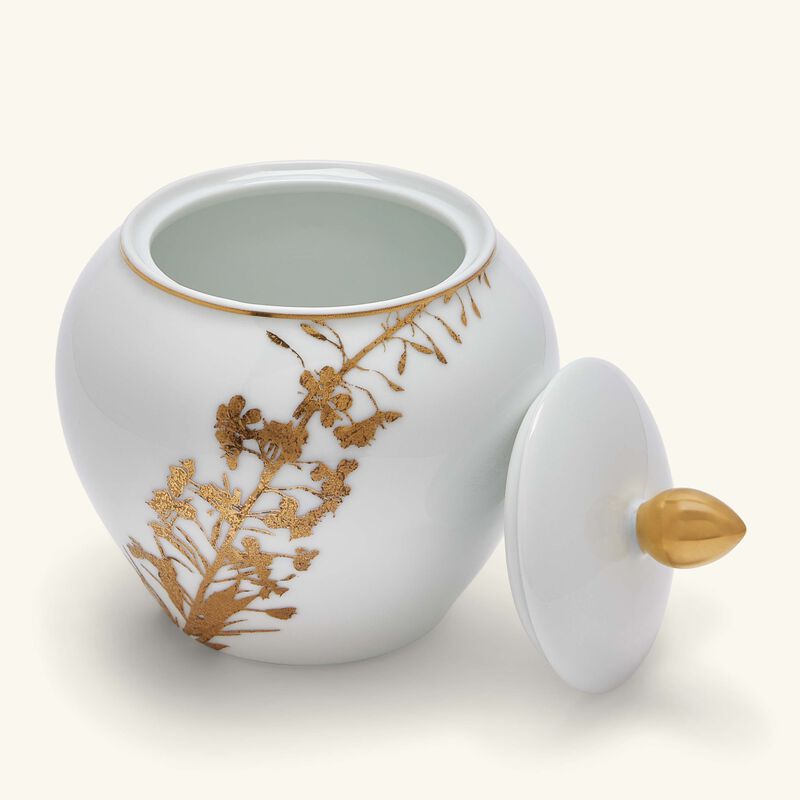 Vegetal Or Sugar bowl Gold bernardaud vegetal or sugar bowl gold
