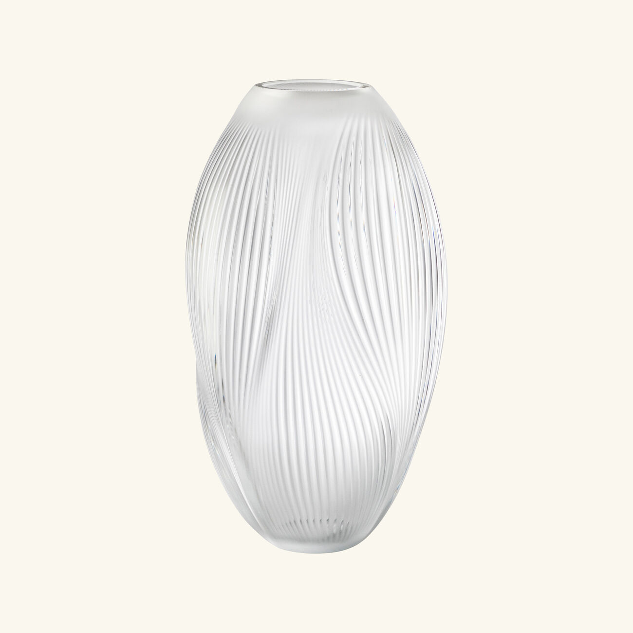 lalique alize vase extra large clear