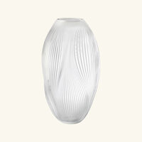 lalique alize vase extra large clear