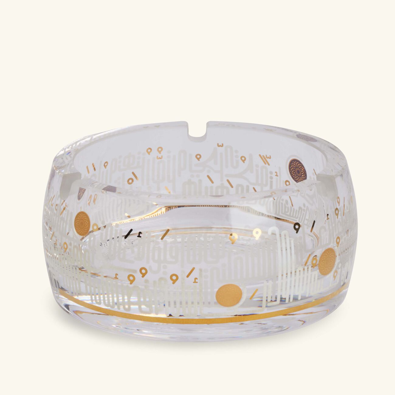 دملاج منفضة حياة شفافة بتصميم مستدير