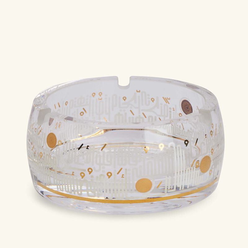 دملاج منفضة حياة شفافة بتصميم مستدير