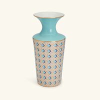 jonathan adler basketweave vase cuff small blue