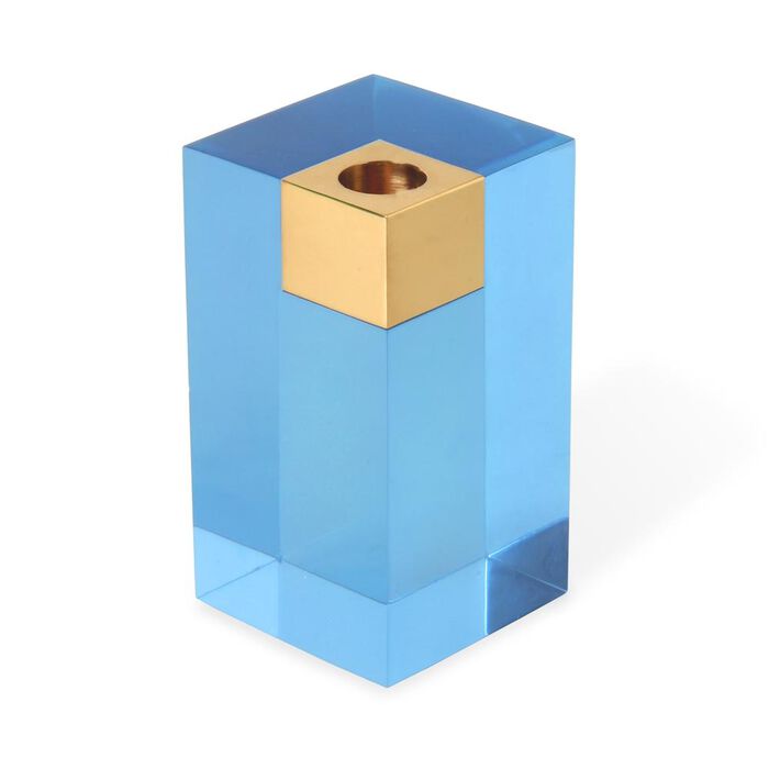 jonathan adler monte carlo candle holder blue