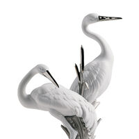 Courting Cranes Sculpture, small