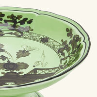 ginori 1735 oriente italiano fruit stand green