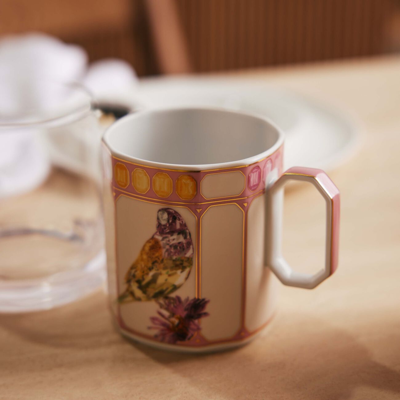 روزنتال كوب المشروبات الساخنة آيديليا باللون الوردي الهادئ