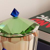 reflections copenhagen home scent green  xl candle