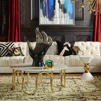 jonathan adler acrylic hand sculpture extra large grey