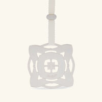 كريستوفل قطعة ديكور سيف دارجان للمناسبات الاحتفالية باللون الفضي