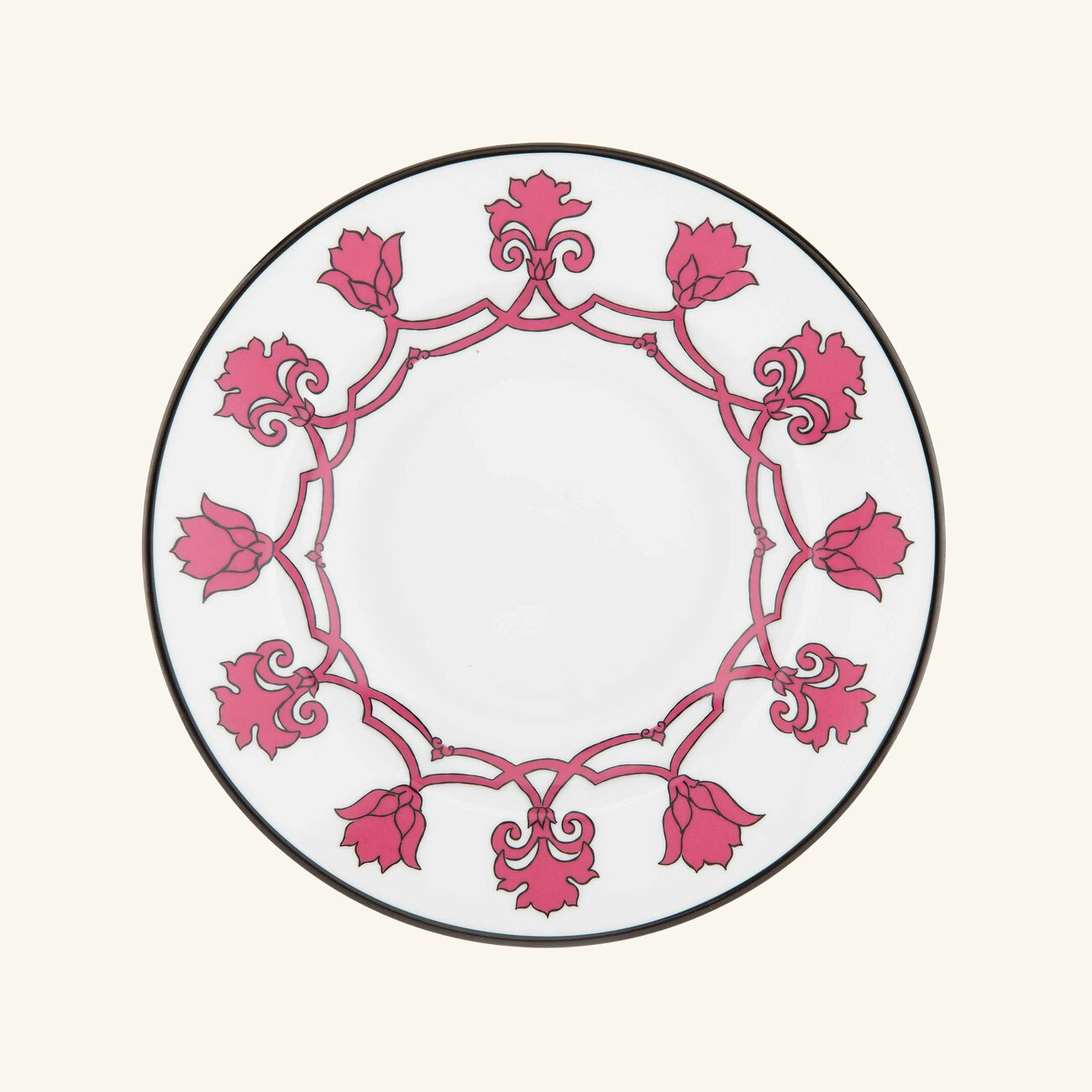 pinto paris jaipur soup plate pink 22cm