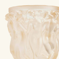 lalique bacchantes vase mini gold