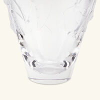 Papillons Vase Large Clear lalique papillons vase large clear