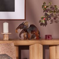 daum elephant savana figurine medium brown