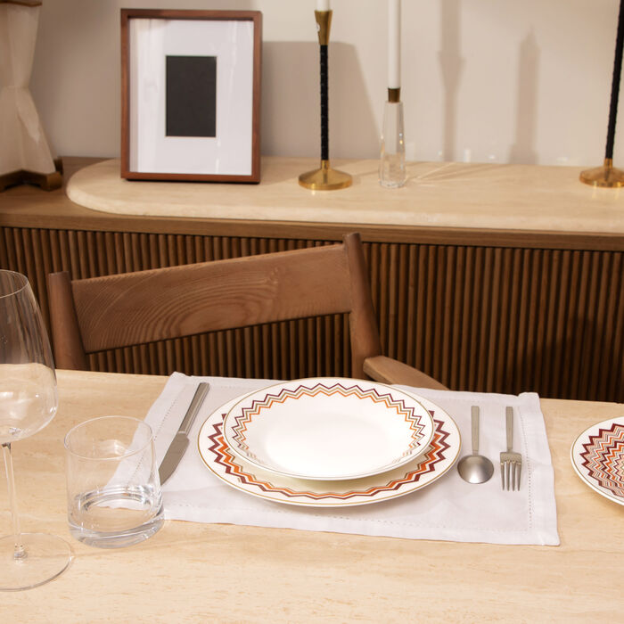 missoni home iconic soup plate 22cm set of 2