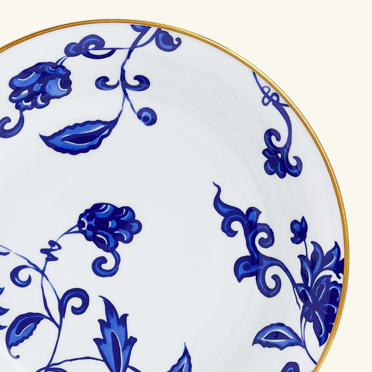 bernardaud prince bleu serving bowl blue 24cm