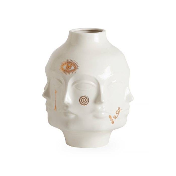 jonathan adler gilded muse dora maar vase medium white
