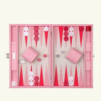 vido alligator backgammon set medium