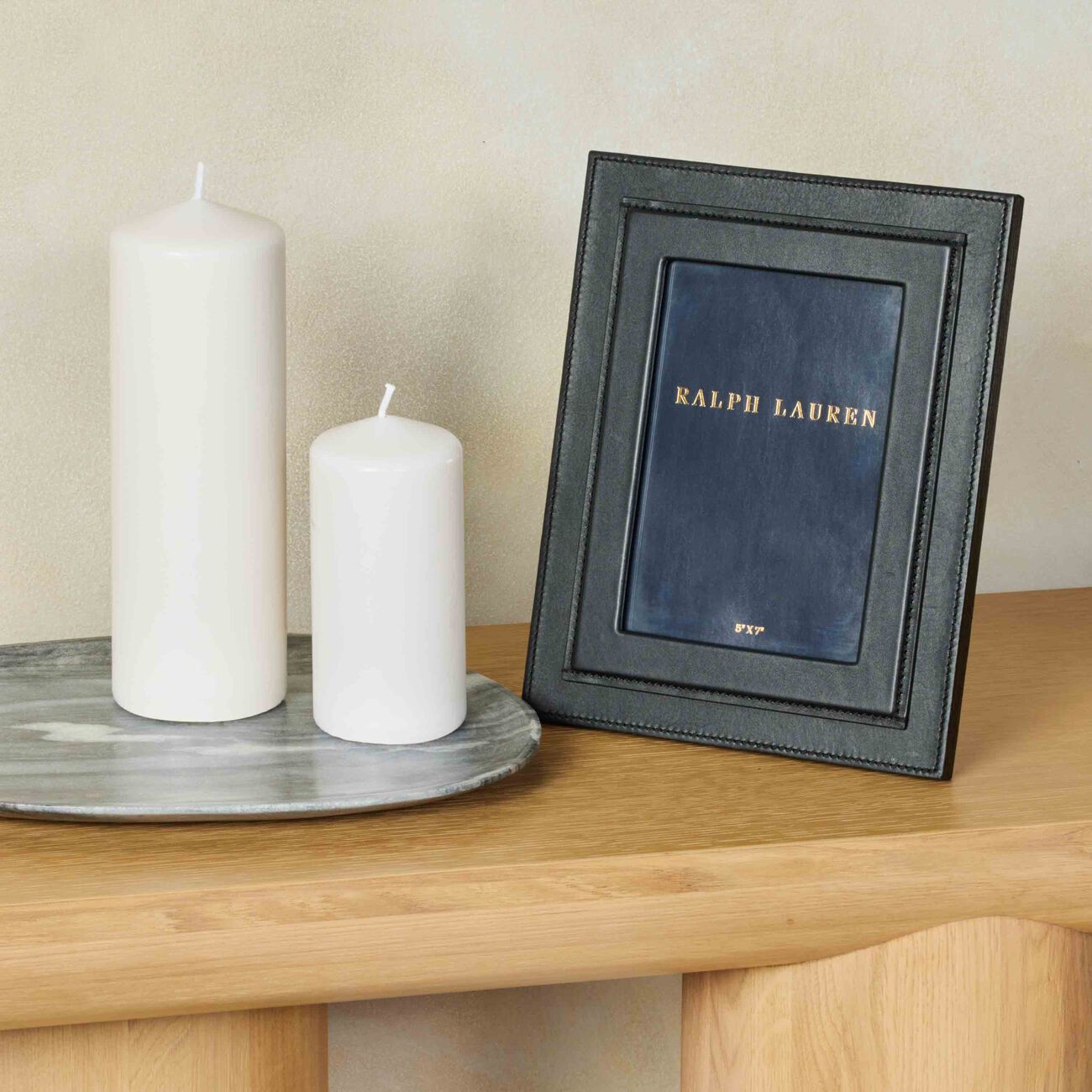 ralph lauren home brennan picture frame black 12x17cm