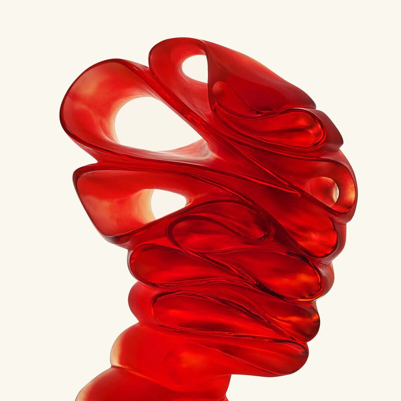 Masque de Verre Sculpture Mini Orange Limited Edition daum masque de verre sculpture mini orange limited edition