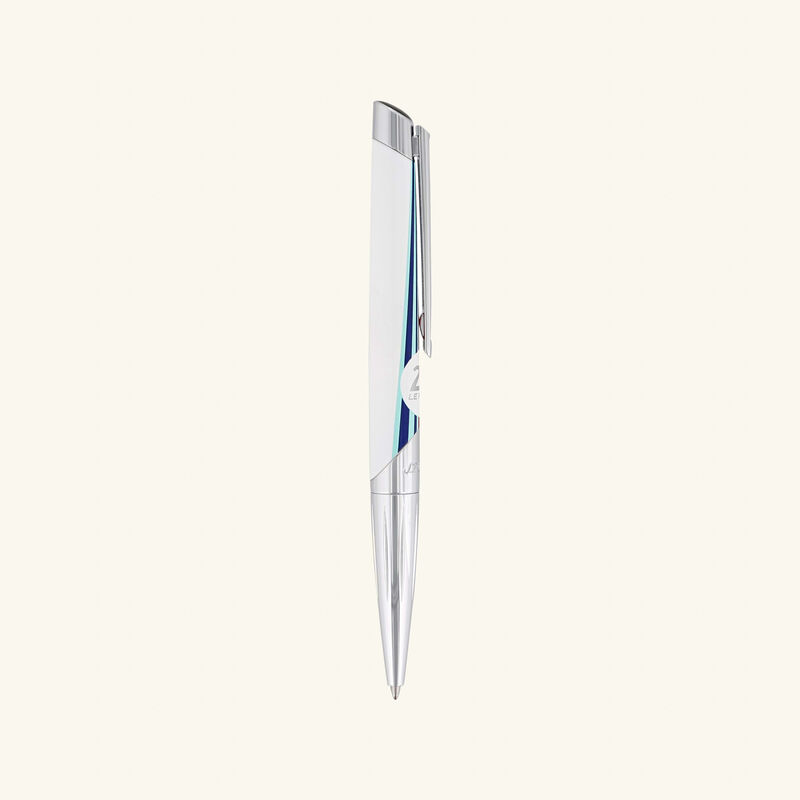 Defi Millennium Ballpoint Pen White st dupont defi millennium ballpoint pen white