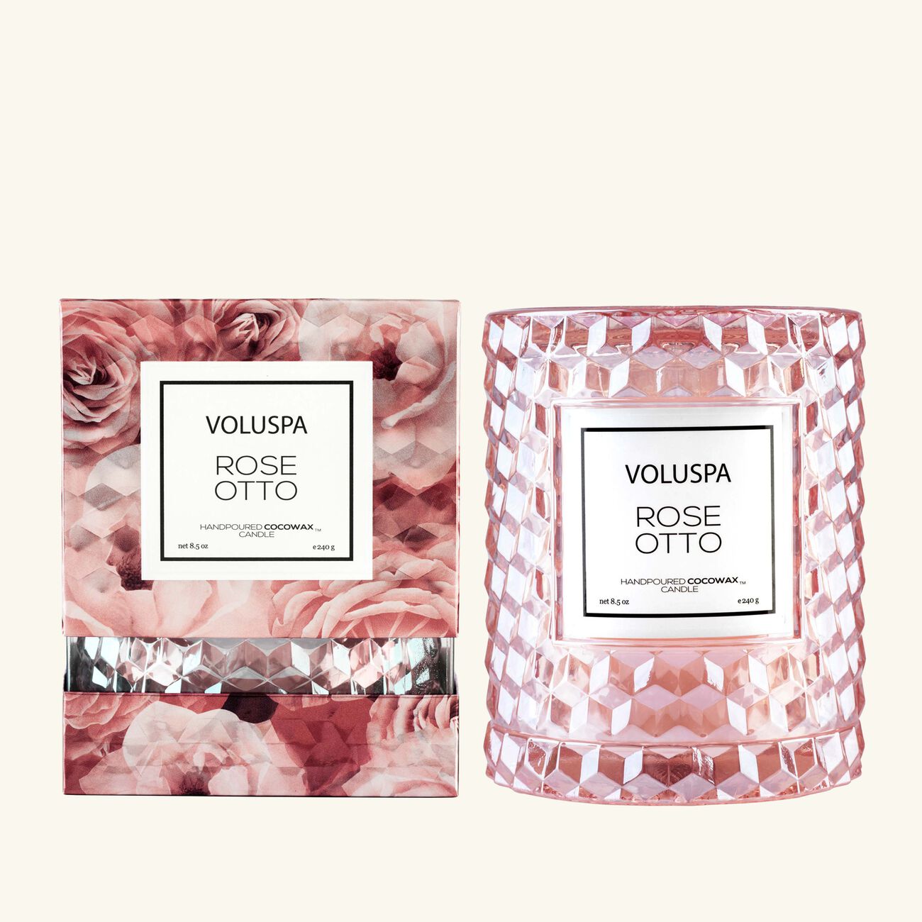 voluspa rose otto candle