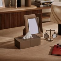 giobagnara narciso rectangular tissue box brown