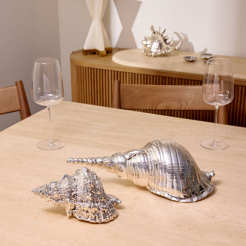 Bursa Bobo Shell Figurine Medium Silver buccellati bursa bobo shell figurine medium silver