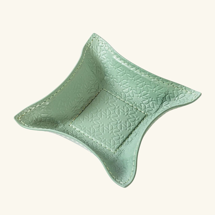giobagnara elie saab monogram trinket tray square small agata green