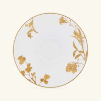 bernardaud v g tal or coffee cup saucer gold set of 2