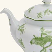 Albertine Tea Pot Green bernardaud albertine tea pot green