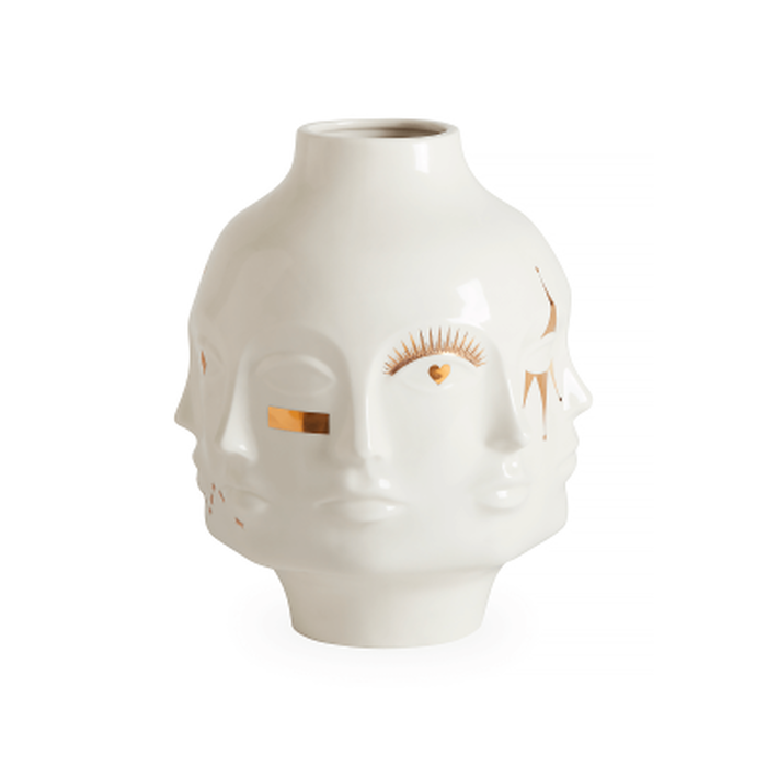 jonathan adler gilded muse dora maar vase medium white