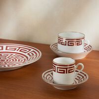 Labirinto Coffee Cup Red ginori 1735 labirinto coffee cup red