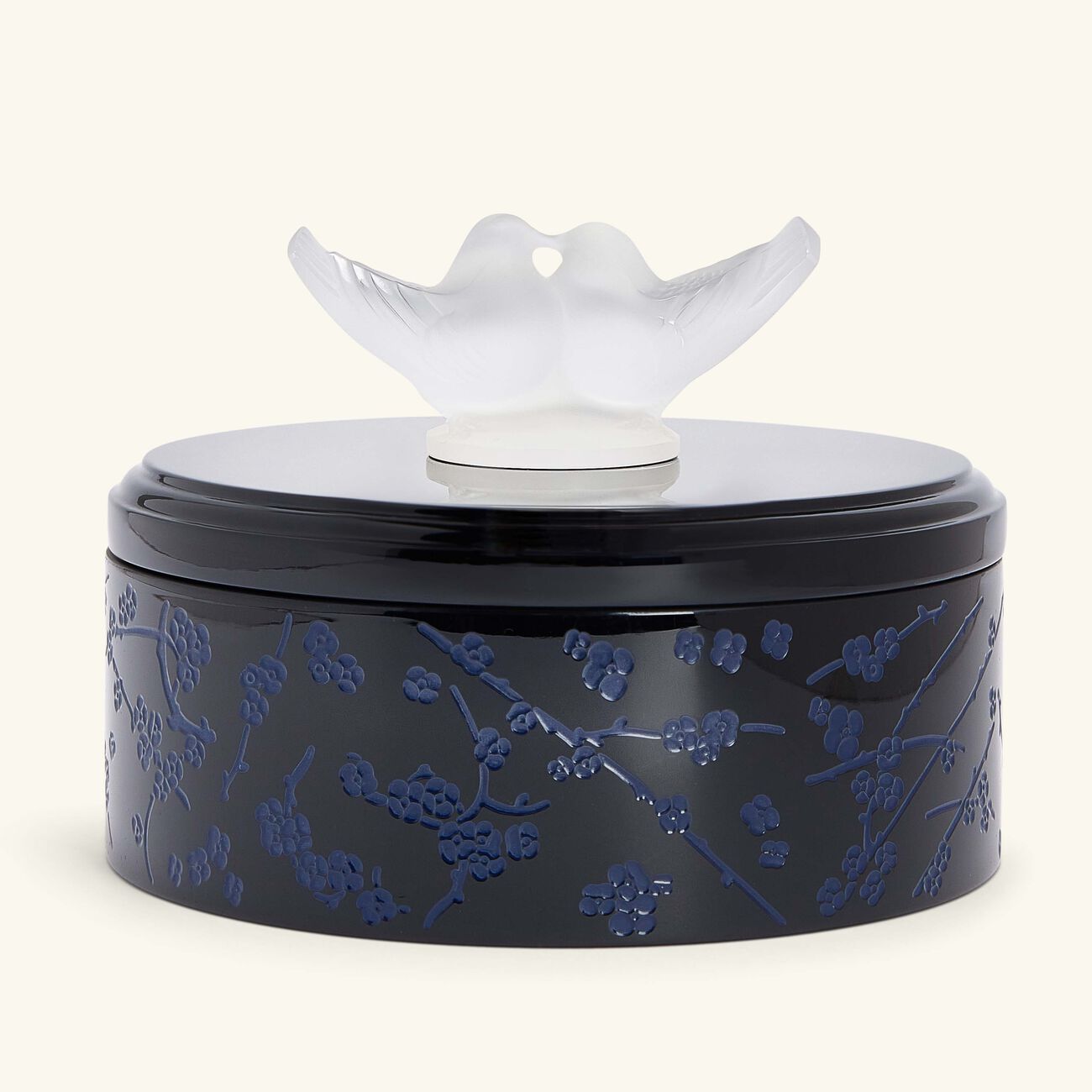 lalique fleurs de cerisier box black