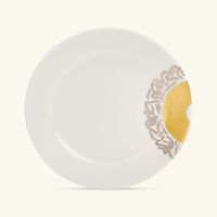 dimlaj qamar desert plate white 19cm set of 6