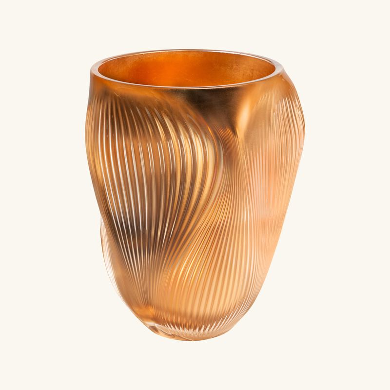 لاليك مزهرية أليز كبيرة ذهبية