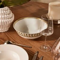 bernardaud constance salad bowl green 25cm