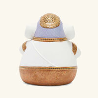 lladro ganesha sculpture small white