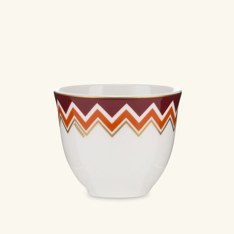 missoni home iconic arabic cup multicolor set of 6