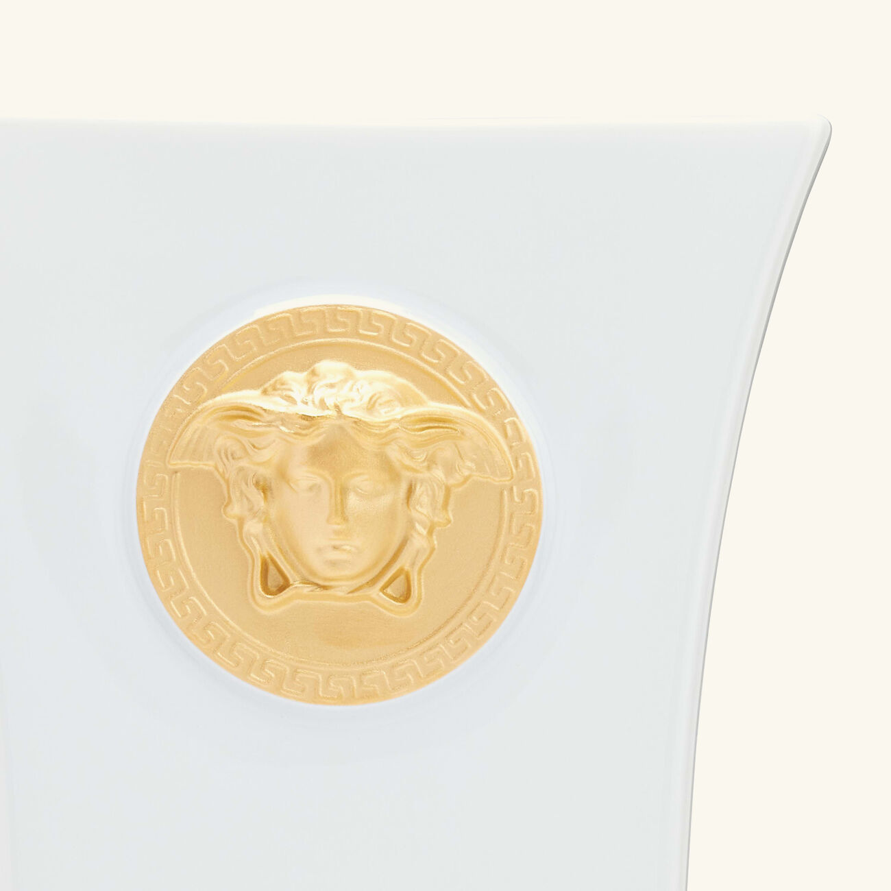 versace medusa madness vase medium white