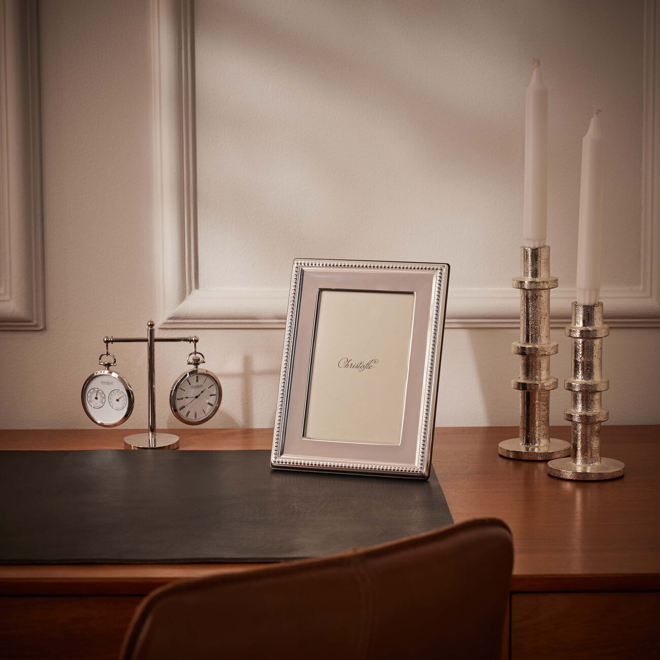 Perles Picture Frame Silver 10x15cm christofle perles picture frame silver 10x15cm