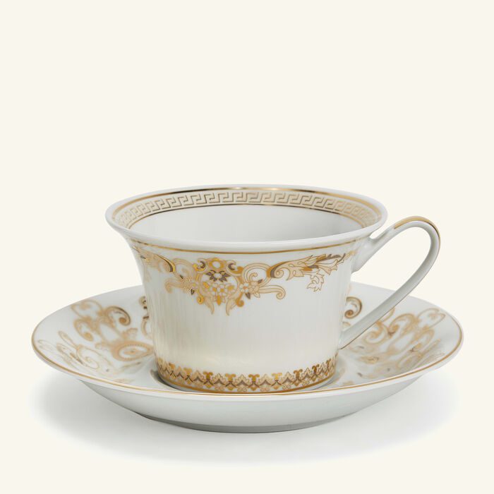 versace medusa gala tea cup set white