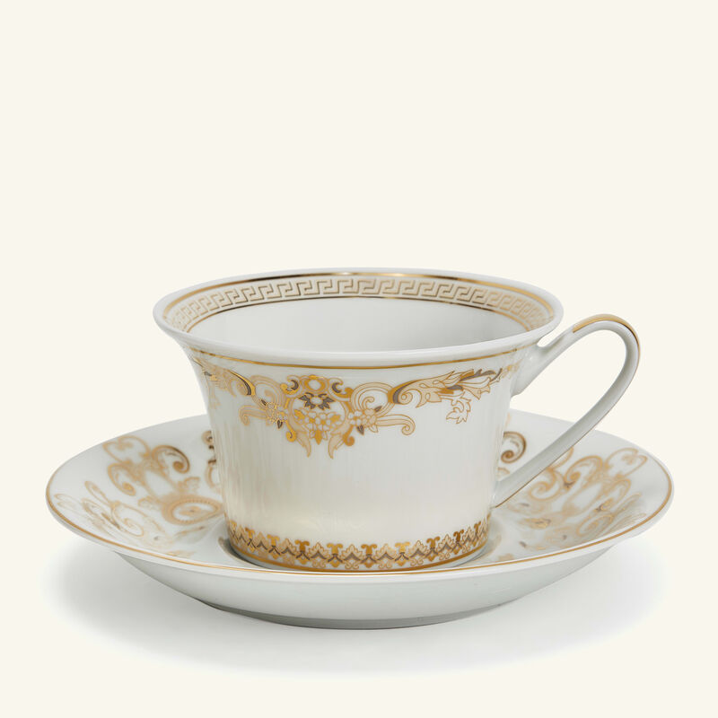versace medusa gala tea cup set white