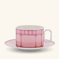 rosenthal signum rose tea cup saucer pink