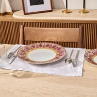طبق عشاء ريف دو نيل بوربر بتصميم مربعات أحمر 27 سم هافيلاند طبق عشاء ريف دو نيل بوربر بتصميم مربعات أحمر 27 سم