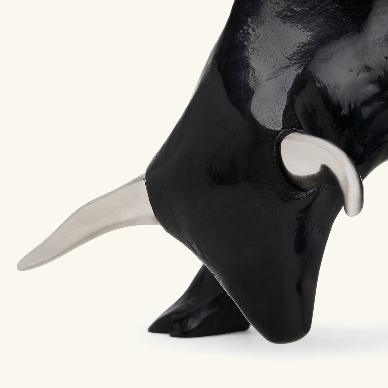 daum sevilla taures sculpture medium black limited edition