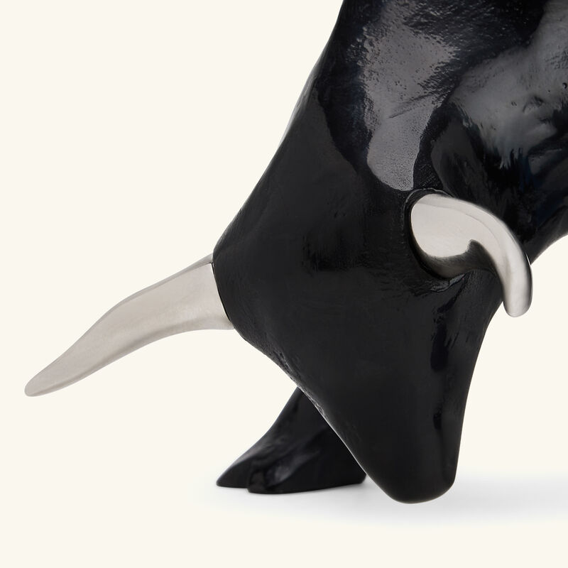 daum sevilla taures sculpture medium black limited edition