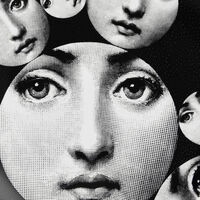 fornasetti tema e variazioni no 242 wall plate