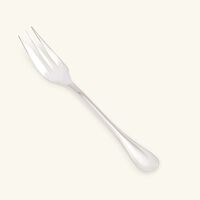 christofle malmaison serving fork silver plated
